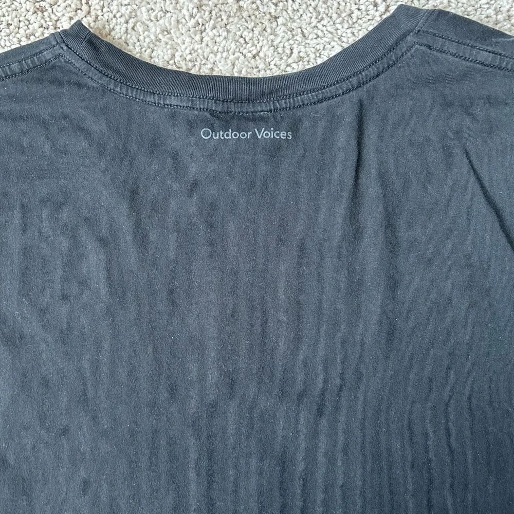 Outdoor Voices Black Cotton T-Shirt - Picture 5 of 5